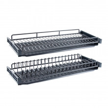 Сушка для посуды на базу 700 мм , тёмный графит