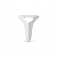  Мебельная опора белая, H-150 мм