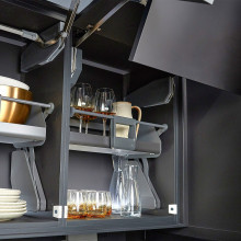 Комплект 1 полка Ай Мув, 600, H 420, АНТРАЦИТ