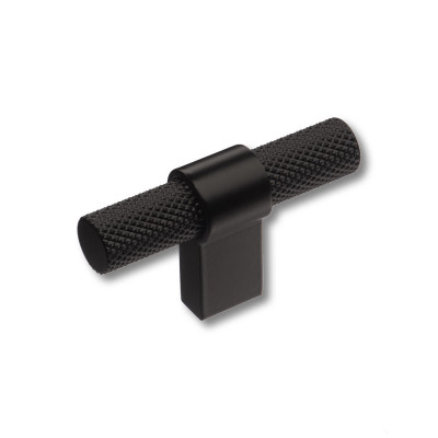 Ручка кнопка модерн, чёрный_1