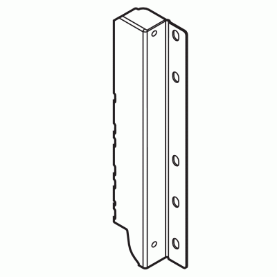Держатель задней стенки для Tandembox antaro, высота "D", cер. орион, лев, Z30D000S_1