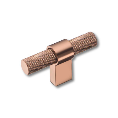 Ручка кнопка модерн, розовое золото_1