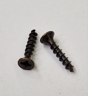 Саморез 3,5х20 мм, бронза с потайной головкой, (20 шт.)_1