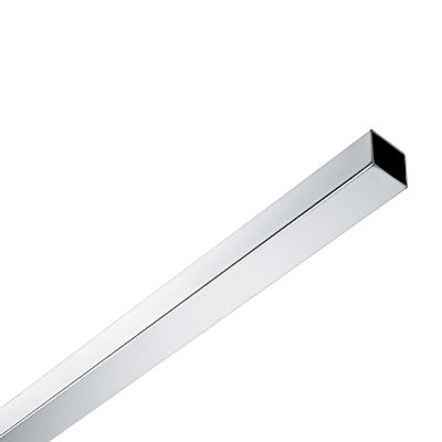 Труба 20х20 мм, хром, 3 метра, толщина 1 мм_1