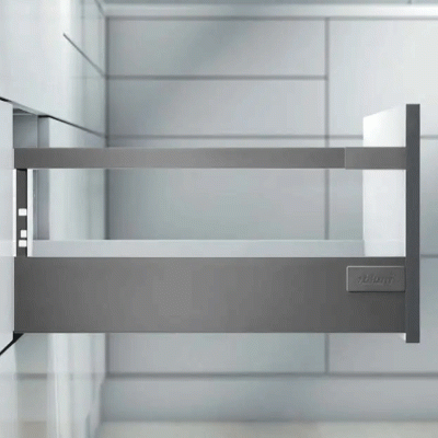 Ящик TANDEMBOX ANTARO, высота "D"- 1 релинг, глубина 500, серый орион, AF1D50_1