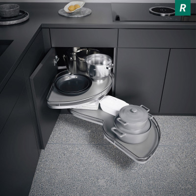 КОМПЛЕКТ правый Леманс, 600, H 600-750, Арена КЛАССИК, ХРОМ_1