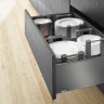 LEGRABOX царга+заглушки высота F (241 мм), НД=500 мм, лев+прав, серый орион, 770F5002S _3