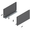 LEGRABOX царга+заглушки высота F (241 мм), НД=500 мм, лев+прав, серый орион, 770F5002S LEGRABOX царга+заглушки высота F (241 мм), НД=500 мм, лев+прав, серый орион, 770F5002S