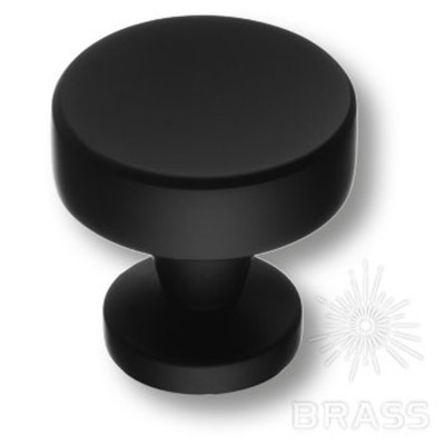 Ручка кнопка модерн, чёрный матовый_1