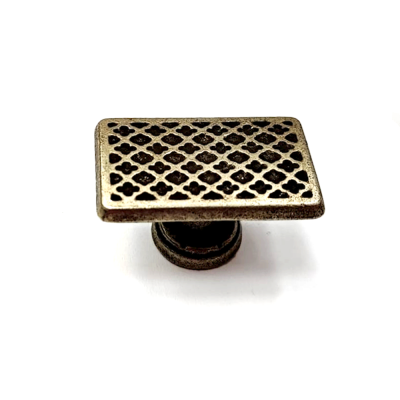 Ручка-кнопка, античное серебро_1