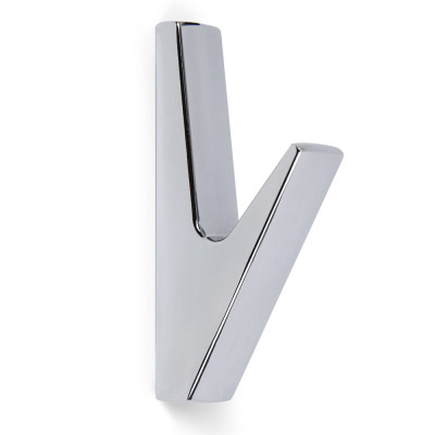 Мебельный крючок, глянцевый хром, минимализм_1