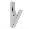 Мебельный крючок, глянцевый хром, минимализм_2