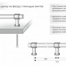 Держатель КОНУС, матовое золото_3