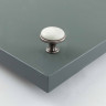 Ручка-кнопка D28мм серебро состаренное/керамика_3