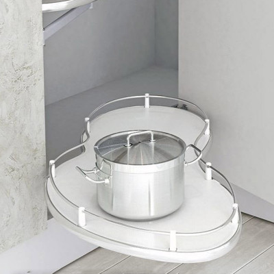 Волшебный угол "Лепесток" в базу 450 мм, Starax, (850х475х600 мм), левый_1