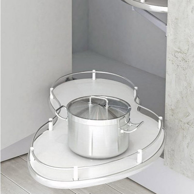 Волшебный угол "Лепесток" в базу 400 мм, Starax, (800х400х600 мм), правый_1