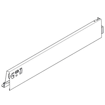 Царга для Tandembox antaro, 68/500 ММ, серый, прав, 378N5002SA_1