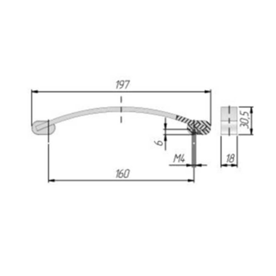 4 1 4 размер ручки