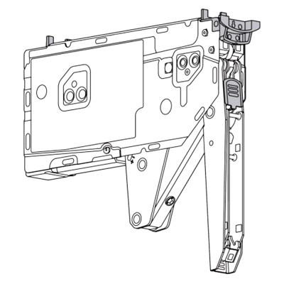 AVENTOS HK top, силовой механизм 27, для TIP-ON, 22K2701T_1