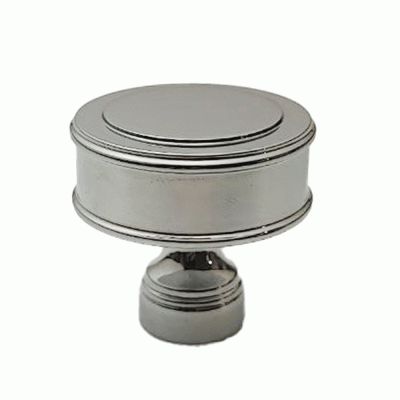 Ручка-кнопка, из латуни, хром глянцевый, England Collection_1