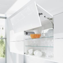 HF09-3, Комплект AVENTOS HF 28-38,белый , 3 петли