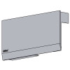 AVENTOS HK top, заглушка, большая, правая, серый орион, с малой, 22K8001.21 AVENTOS HK top, заглушка, большая, правая, серый орион, с малой, 22K8001.21