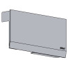 AVENTOS HK top, заглушка, большая, левая, белая, с малой 22K8001.21 AVENTOS HK top, заглушка, большая, левая, белая, с малой 22K8001.21