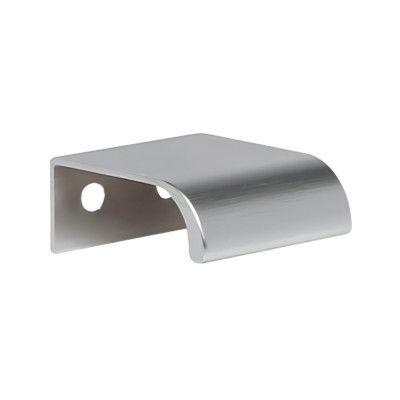 Ручка-профиль накладная, алюминий шлифованный_1