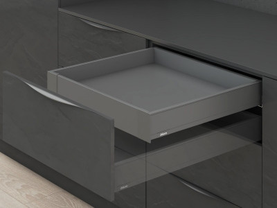 Внутренний Ящик LEGRABOX pure (высота M 90,5, глубина 500 мм), серый орион, LPMP50_1