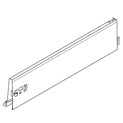 Царга для Tandembox antaro, 115/500 ММ, бел.шёлк, прав., 378K5002SA_1