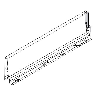 Царга для Tandembox antaro, 115/500 ММ, бел.шёлк, лев., 378K5002SA_1
