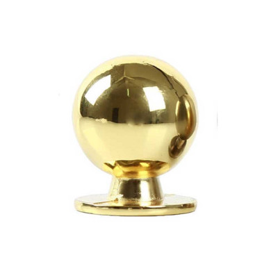 Ручка-кнопка большая «Шар», золото_1