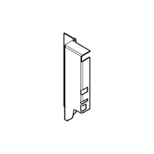 Держатель задней стенки для Tandembox, высота "K", сер., прав., Z30K000S Держатель задней стенки для Tandembox, высота "K", сер., прав., Z30K000S