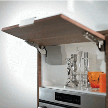 Подъёмник Aventos HK-S2 (C+C) с TIP-ON, серый