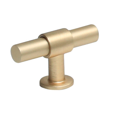 Ручка-кнопка, отделка золото шлифованное_1