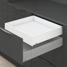 Внутренний Ящик LEGRABOX pure (высота M 90,5, глубина 500 мм), белый шёлк, LPMP50