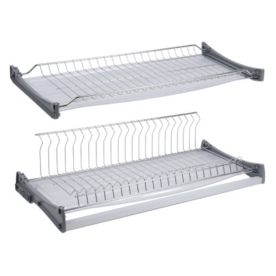 Сушка для посуды на базу 700 мм из нержавейки, хром полированный_1