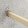 Штанга овальная 15х30, с пазом с демпфером, золото матовое, L-1000_7