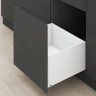 Ящик LEGRABOX pure (высота F 241, глубина 500 мм), белый шёлк, LPF50_2