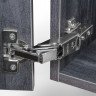 Мебельная петля BOYARD с доводчиком, открывание 155° FLEX H603A02/6014 с ответн.планкой_3