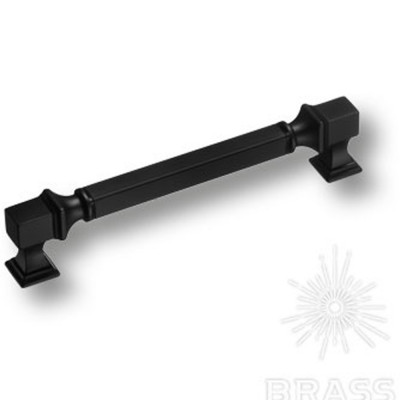 Ручка рейлинг модерн, чёрный 160, 320, 480, 960 мм._1