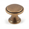 Мебельная ручка, кнопка, старинная латунь_2