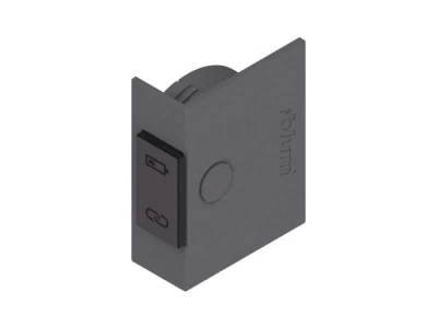 Радиокнопка SERVO-DRIVE, симметричная, 23P5020, серый орион_1